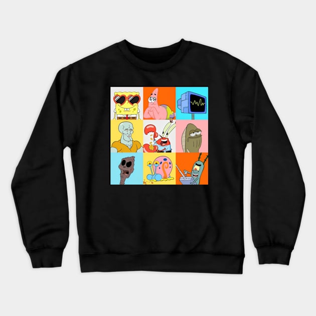 spongeboib Crewneck Sweatshirt by enigma e.o